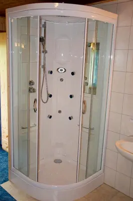 Ein Badezimmer in der Unterkunft Grasreithof