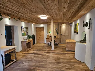 Grundriss der Unterkunft Premium Apartment mit privatem Whirlpool, Sauna, Garten
