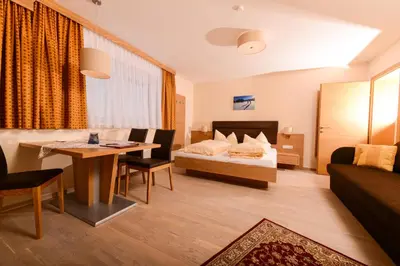 Ein Bett oder Betten in einem Zimmer der Unterkunft Appartement Hutegger