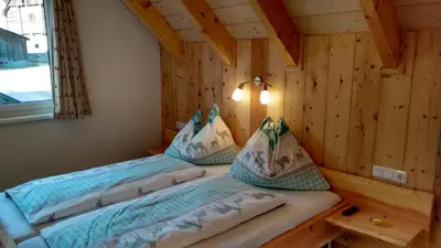 Ein Bett oder Betten in einem Zimmer der Unterkunft Appartment Iris