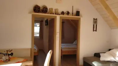 Ein Bett oder Betten in einem Zimmer der Unterkunft Appartment Iris