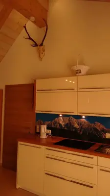 Küche/Küchenzeile in der Unterkunft Appartment Iris