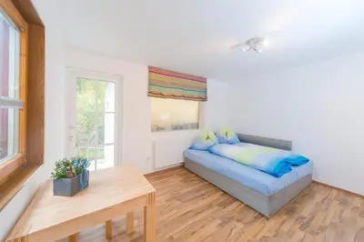 Ein Bett oder Betten in einem Zimmer der Unterkunft Appartement M&M