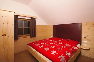 Ein Bett oder Betten in einem Zimmer der Unterkunft Bio Chalet 