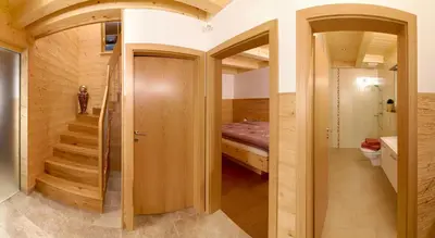 Ein Bett oder Betten in einem Zimmer der Unterkunft Bio Chalet 