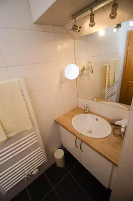 Ein Badezimmer in der Unterkunft Ferienwohnungen Flattnerhof