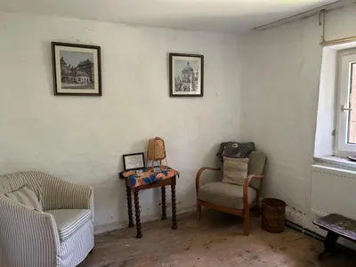Ein Sitzbereich in der Unterkunft Kainzenhof 1690