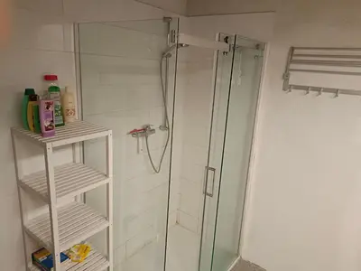 Ein Badezimmer in der Unterkunft Kainzenhof 1690