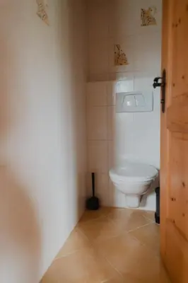 Ein Badezimmer in der Unterkunft Kugellehen
