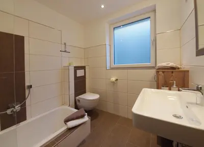 Ein Badezimmer in der Unterkunft Hinterburgschwaig Hof