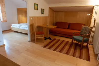 Ein Bett oder Betten in einem Zimmer der Unterkunft Frühstückspension Haus Mayr