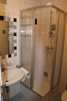 Ein Badezimmer in der Unterkunft Gästeappartement Erlbacher Richard