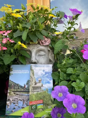 Ein Garten an der Unterkunft Ferienhaus Gruber