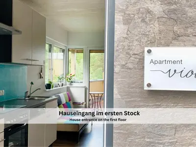 Küche/Küchenzeile in der Unterkunft Apartments Viola Altenmarkt