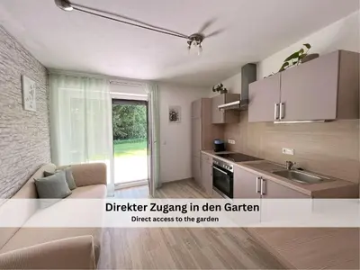 Küche/Küchenzeile in der Unterkunft Apartments Viola Altenmarkt