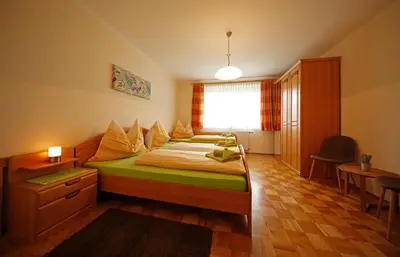 Ein Bett oder Betten in einem Zimmer der Unterkunft Appartement Helga