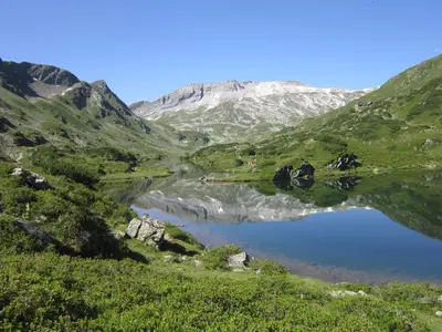 Naturlandschaft in der Nähe der Ferienwohnung