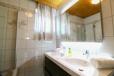 Ein Badezimmer in der Unterkunft Wolfgangsee Appartment