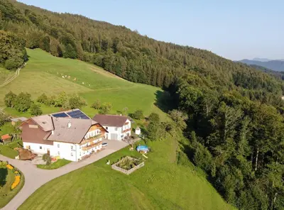 Naturlandschaft in der Nähe der Ferienwohnung