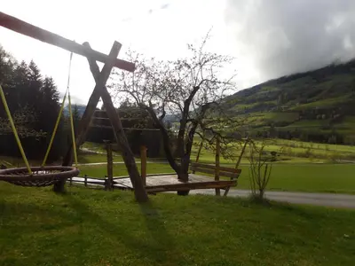 Naturlandschaft in der Nähe des Bauernhofs