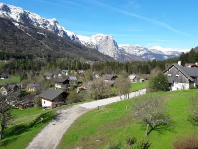 Naturlandschaft in der Nähe des Bauernhofs
