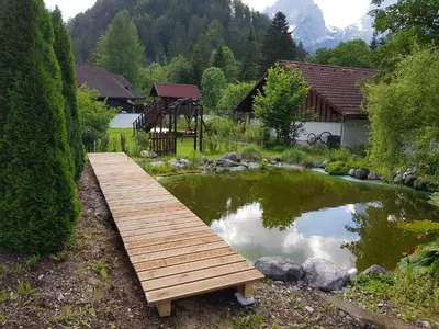 Naturlandschaft in der Nähe des Ferienhauses