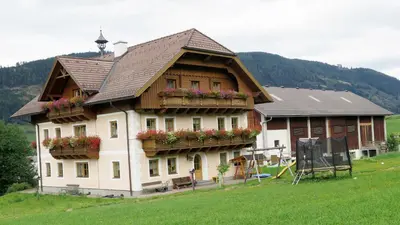 Naturlandschaft in der Nähe des Bauernhofs