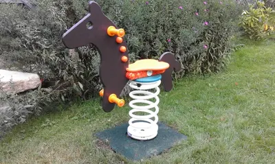 Ein Garten an der Unterkunft Ferienwohnung Steinberger