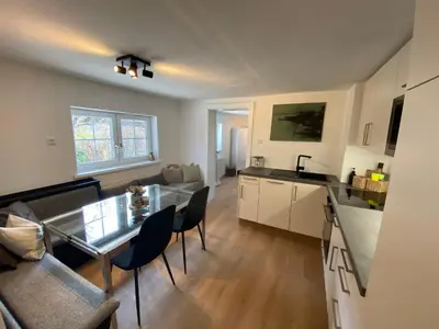 Küche/Küchenzeile in der Unterkunft Tini House