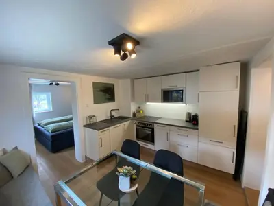 Küche/Küchenzeile in der Unterkunft Tini House