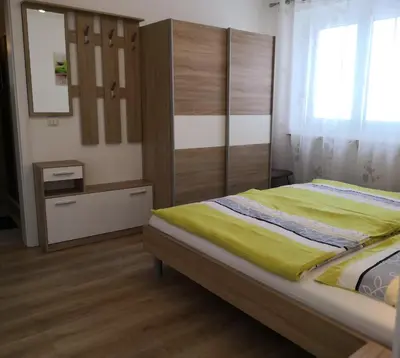 Ein Bett oder Betten in einem Zimmer der Unterkunft Haus Reiter