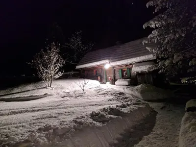Haus Speck`n im Winter