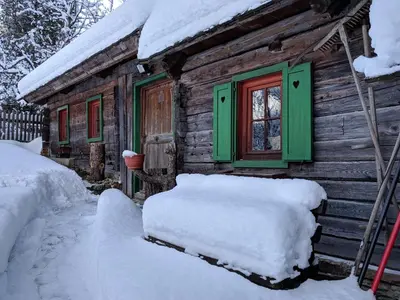 Haus Speck`n im Winter