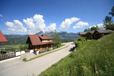 Naturlandschaft in der Nähe des Ferienhauses