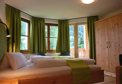 Ein Bett oder Betten in einem Zimmer der Unterkunft Hinkerhof