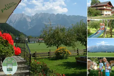 Naturlandschaft in der Nähe des Bauernhofs