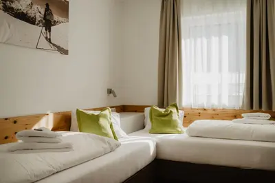 Ein Bett oder Betten in einem Zimmer der Unterkunft Appartements Almnest