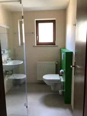 Ein Badezimmer in der Unterkunft Frühstückspension Eichberger