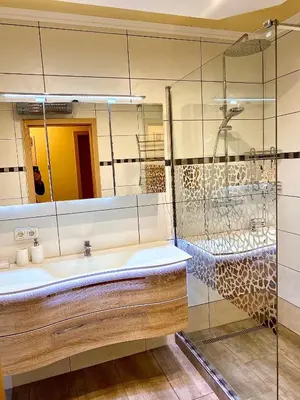 Ein Badezimmer in der Unterkunft Apartment Ani