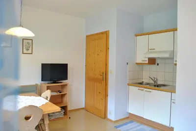 Küche/Küchenzeile in der Unterkunft Gäste- und Seminarhaus Sölkstub'n