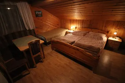 Ein Bett oder Betten in einem Zimmer der Unterkunft Krennbauer