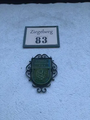 Ein Zertifikat, Auszeichnung, Logo oder anderes Dokument, das in der Unterkunft Ferienwohnung Susanne Hillbrand ausgestellt ist