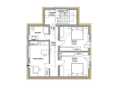 Grundriss der Unterkunft Ferienhaus Pichler