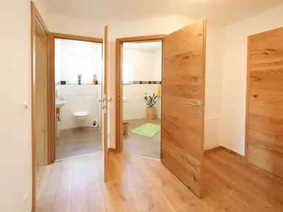 Ein Badezimmer in der Unterkunft Ferienhaus Pichler