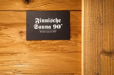 Ein Zertifikat, Auszeichnung, Logo oder anderes Dokument, das in der Unterkunft Aparthotel Paradies - Schrempfgut ausgestellt ist