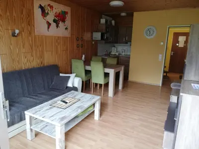 Küche/Küchenzeile in der Unterkunft Appartement Bergblick