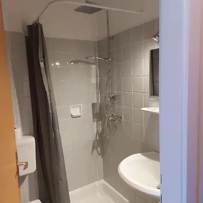 Ein Badezimmer in der Unterkunft Haus Mundl
