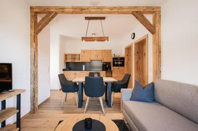 Küche/Küchenzeile in der Unterkunft Landhaus Holzer