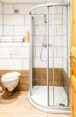 Ein Badezimmer in der Unterkunft Grillhof-Gut