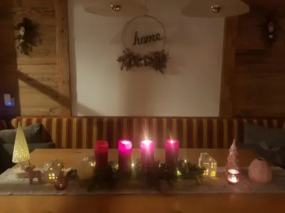 Getränke in der Unterkunft Bergführerhaus